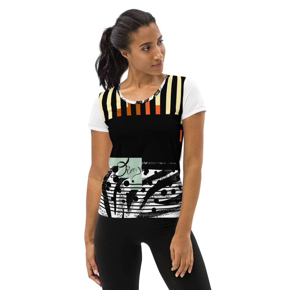 Dimvy Women's Athletic T-shirt