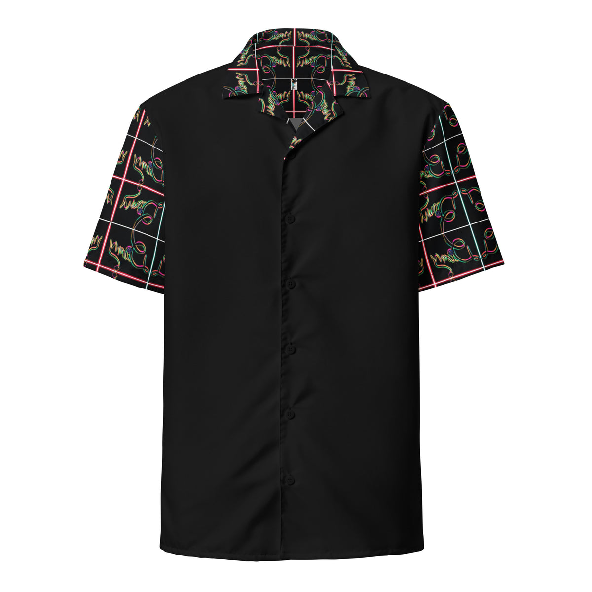 Dimvy Nightlife Unisex button shirt