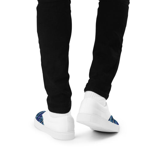 Dimvy Electric Men’s lace-up canvas shoes