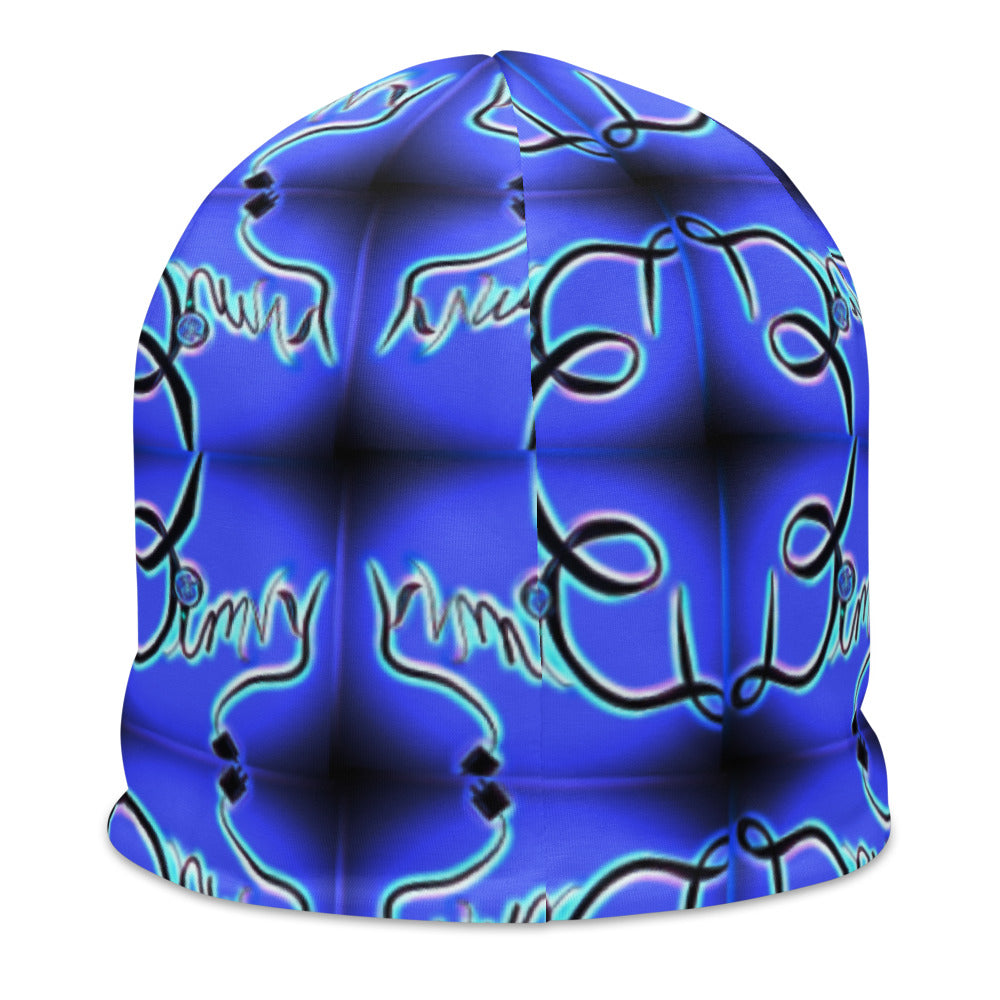 Dimvy All-Over Print Beanie