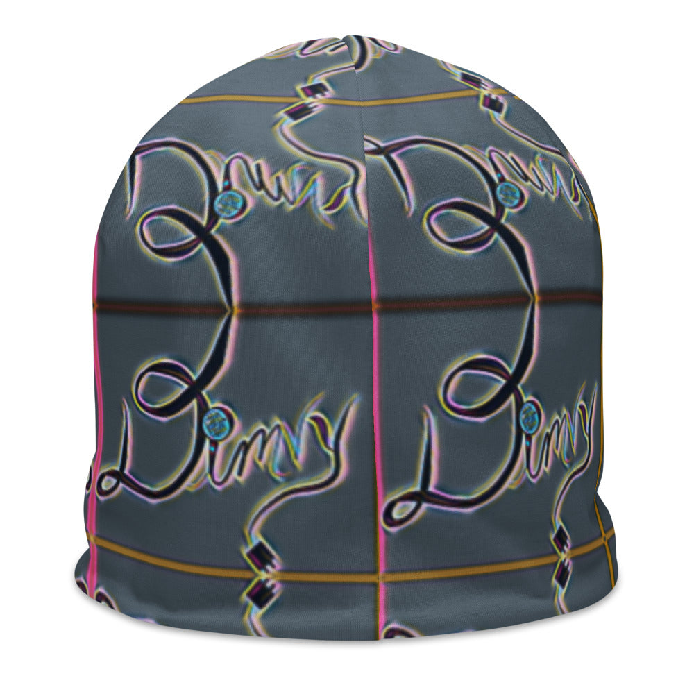 Dimvy All-Over Print Beanie