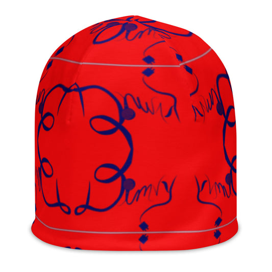 Dimvy All-Over Print Beanie