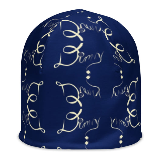 Dimvy All-Over Print Beanie