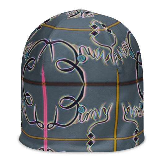 Dimvy All-Over Print Beanie
