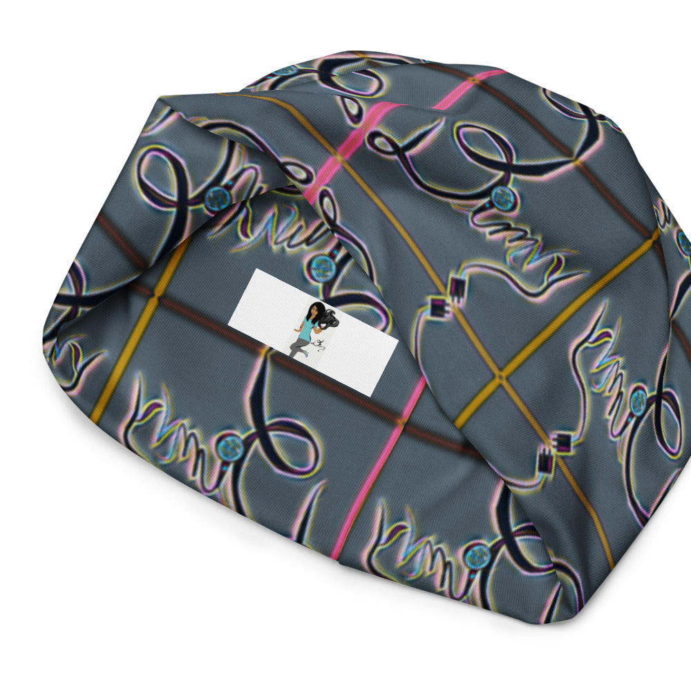 Dimvy All-Over Print Beanie