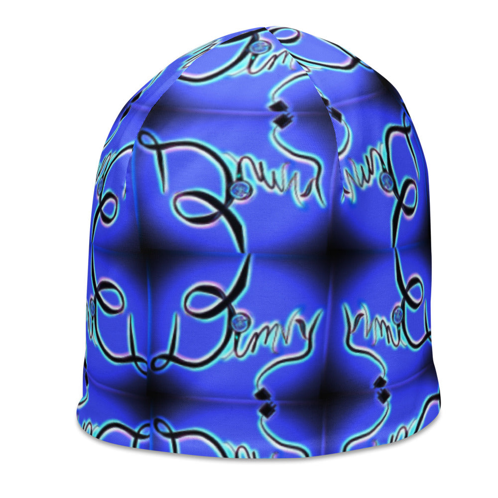 Dimvy All-Over Print Beanie