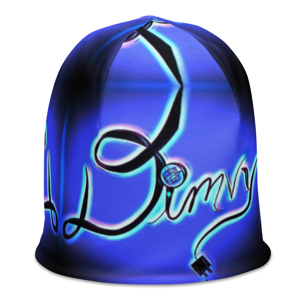 Dimvy All-Over Print Beanie