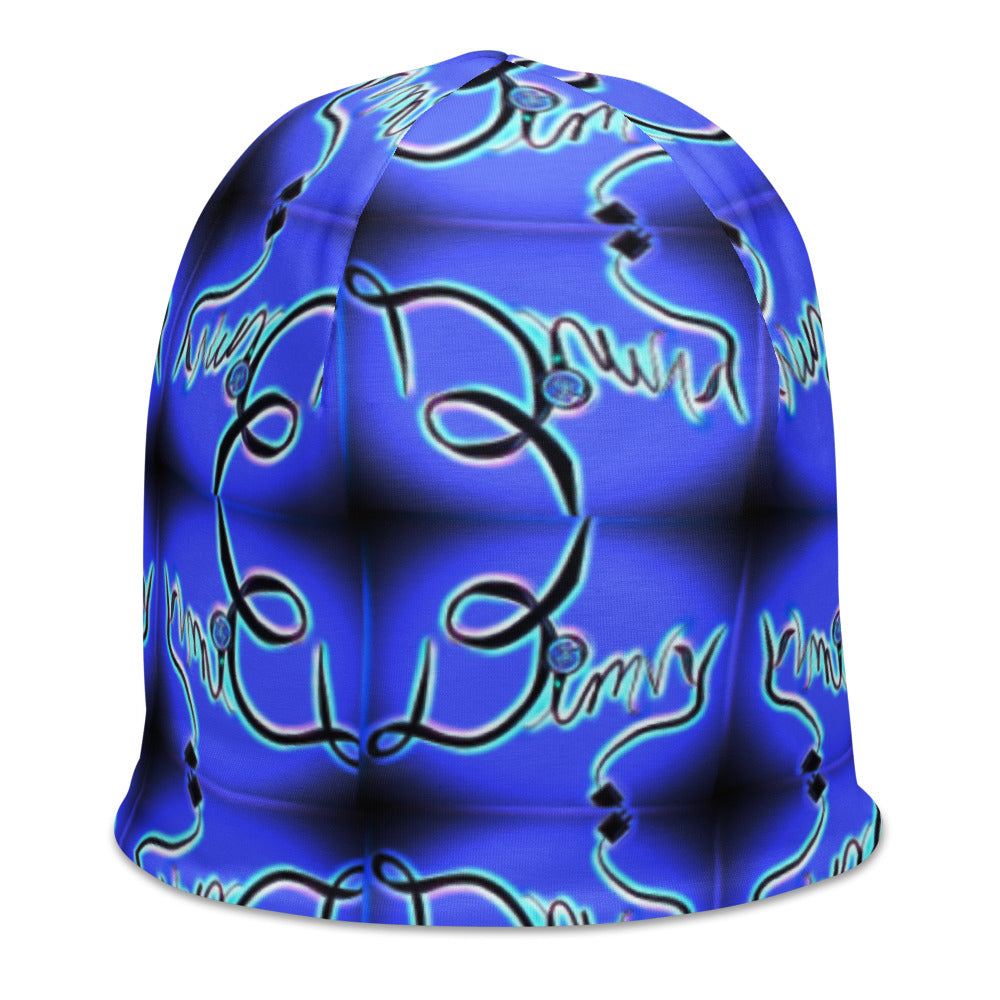 Dimvy All-Over Print Beanie