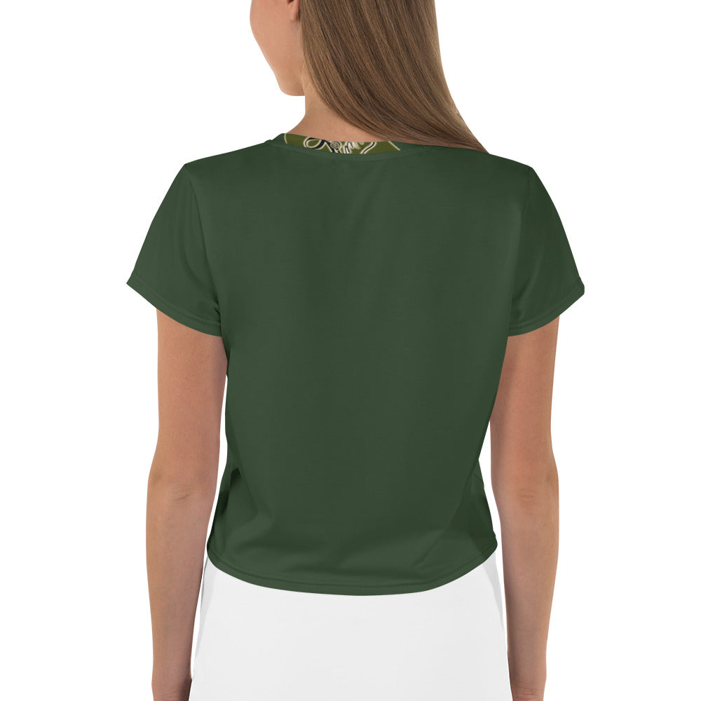 Dimvy Army Crop Tee