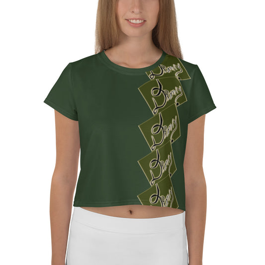 Dimvy Army Crop Tee