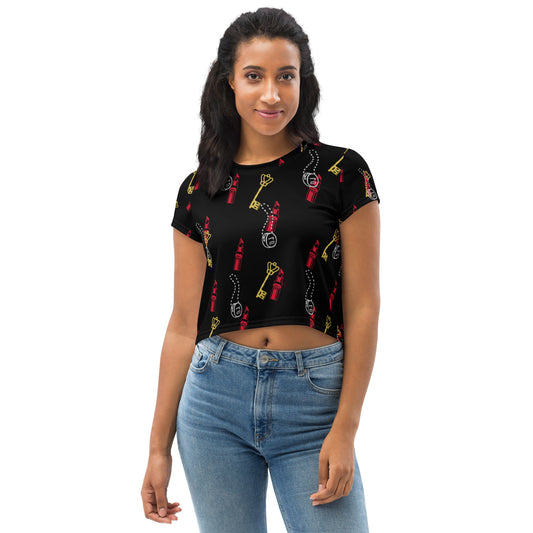 Dimvy Pose Crop Tee