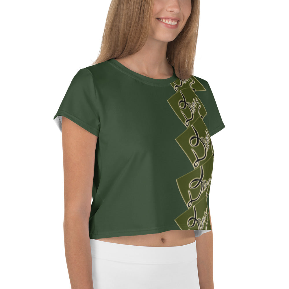 Dimvy Army Crop Tee