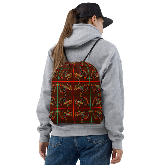 Dimvy Cinnamon Drawstring bag
