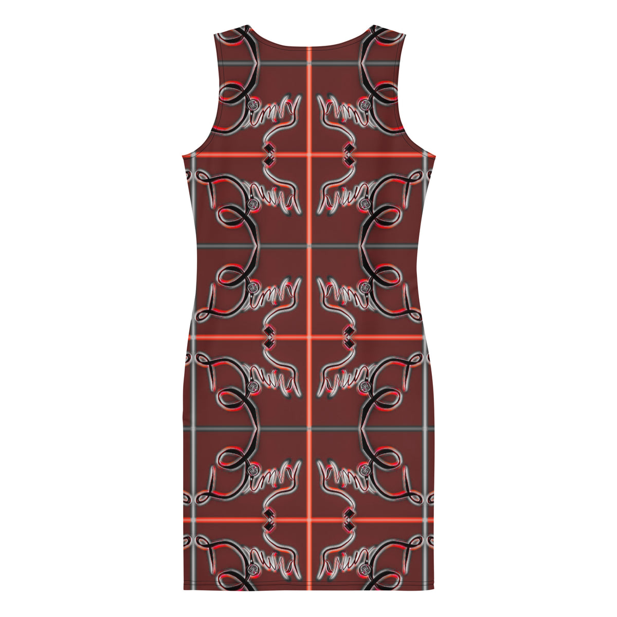 Dimvy Bun Sublimation Cut & Sew Dress