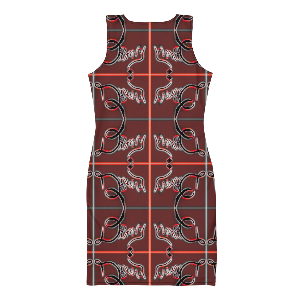 Dimvy Bun Sublimation Cut & Sew Dress