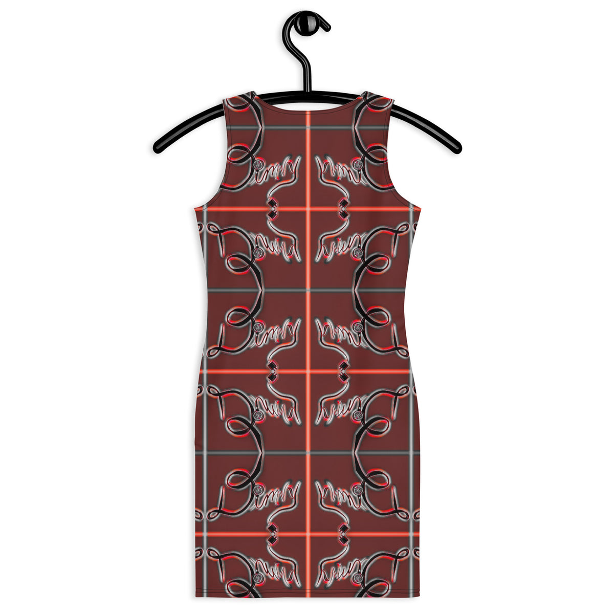 Dimvy Bun Sublimation Cut & Sew Dress