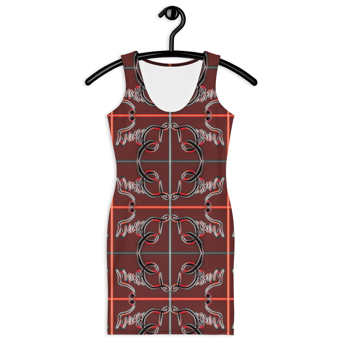 Dimvy Bun Sublimation Cut & Sew Dress