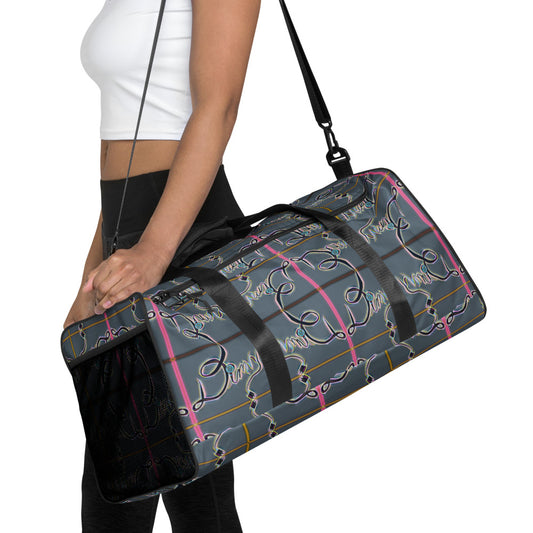 Dimvy Bubble Gum Ina Dish Duffle bag