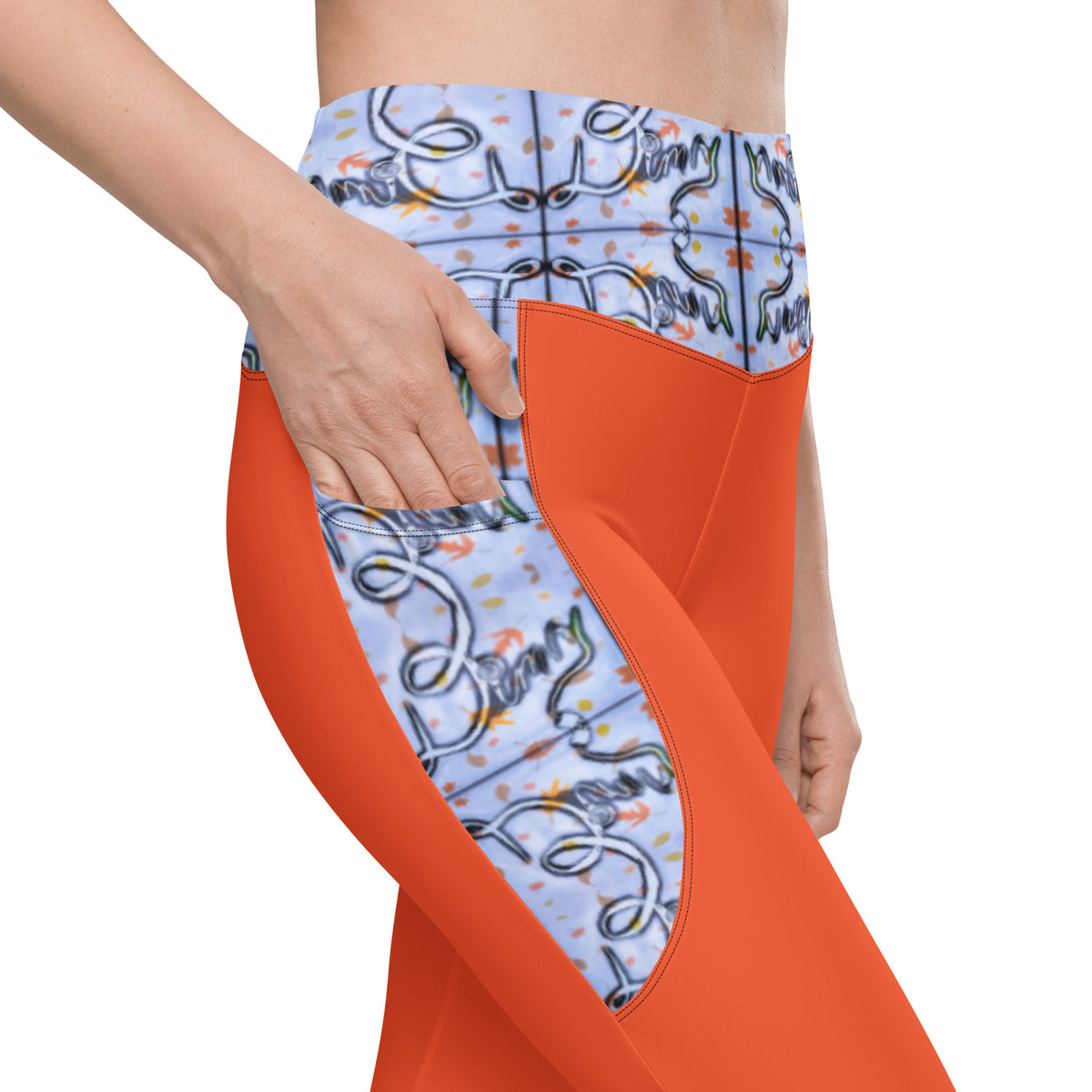 Dimvy Its Fall Leggings with pockets
