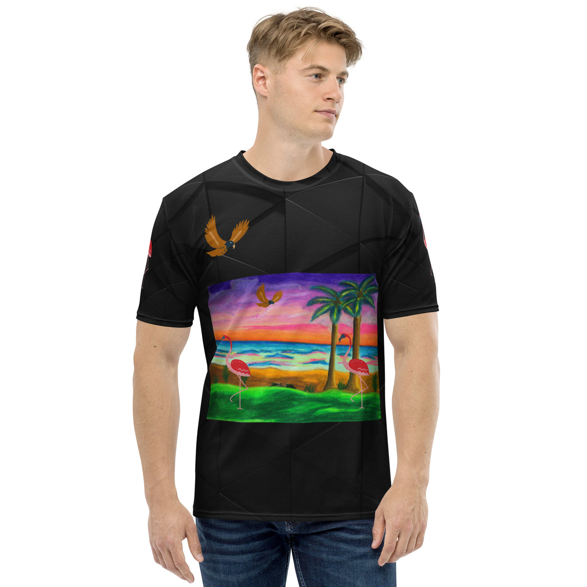 Dimvy Tropical Paradise Men's t-shirt