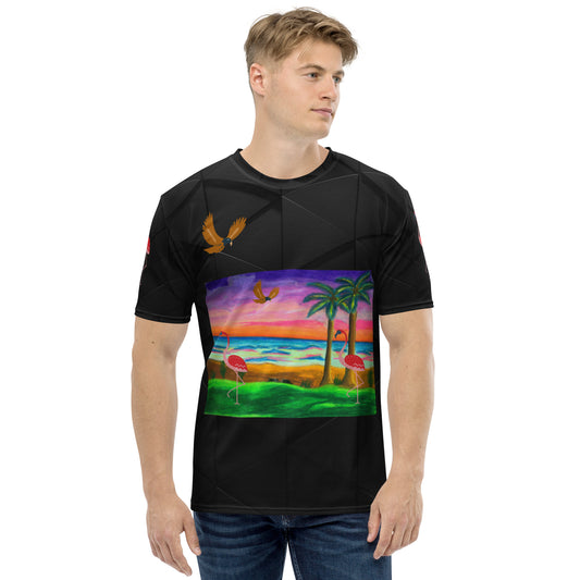 Dimvy Tropical Paradise Men's t-shirt