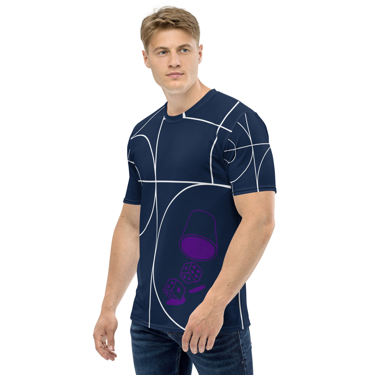 Dimvy Purp Men's t-shirt