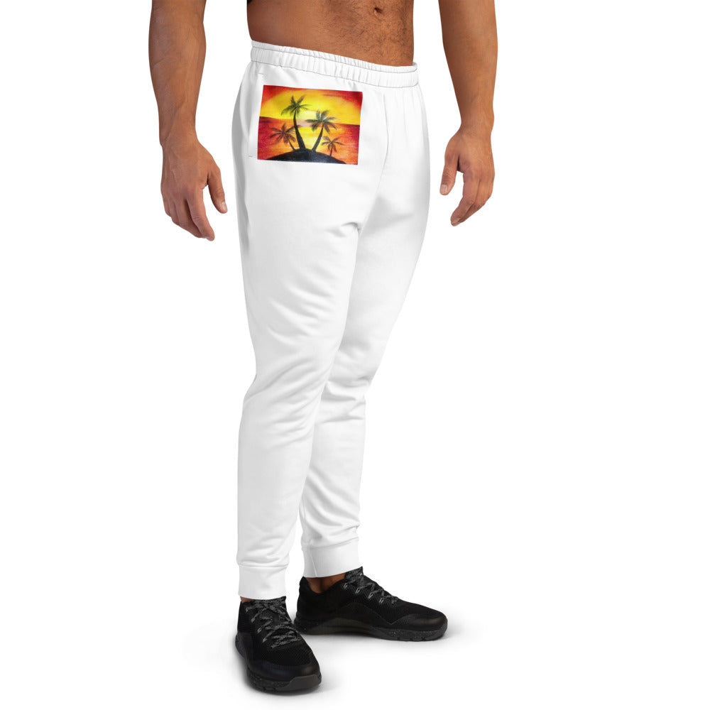 Dimvy Exotic Scenery Men's Joggers