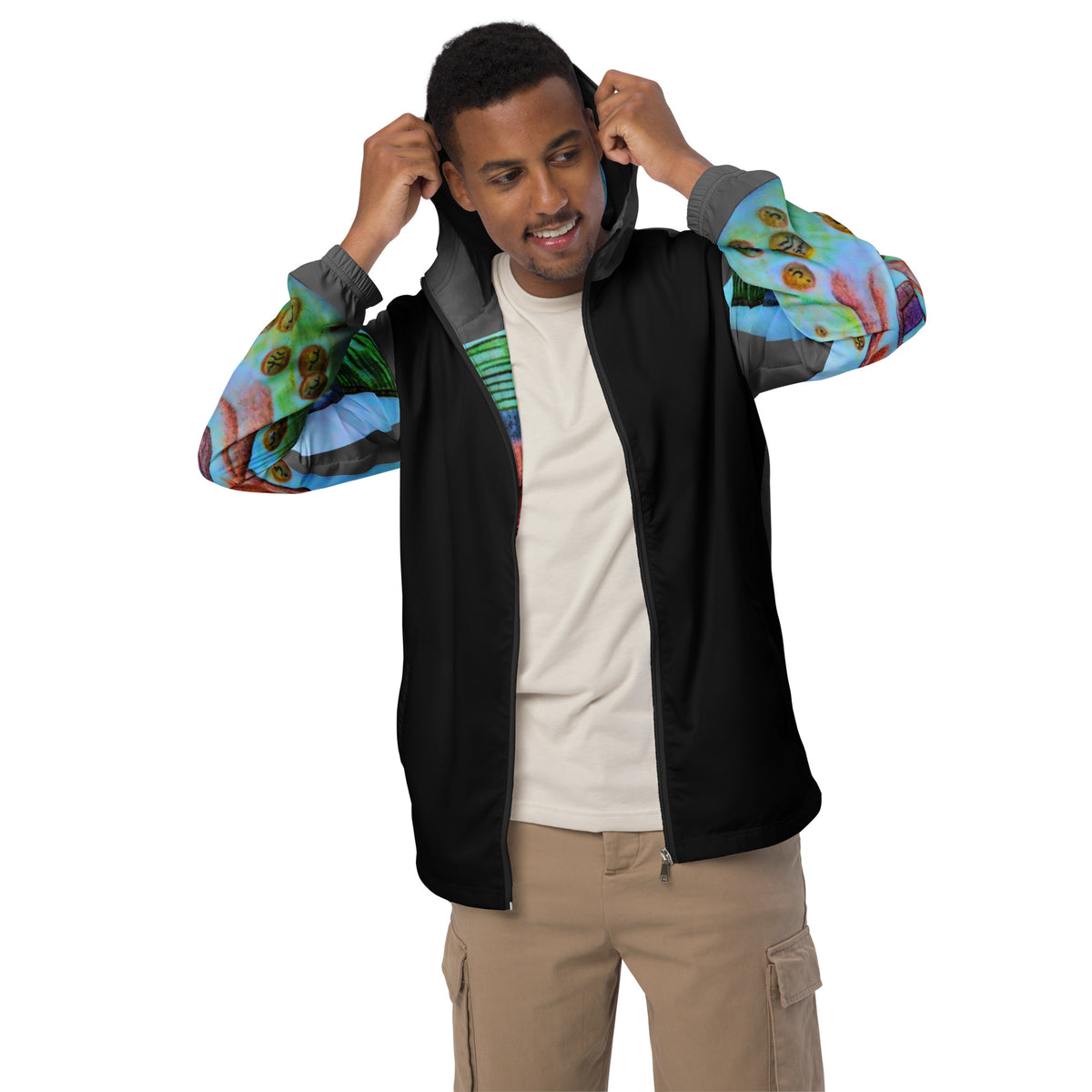 Dimvy Moneyman Men’s windbreaker