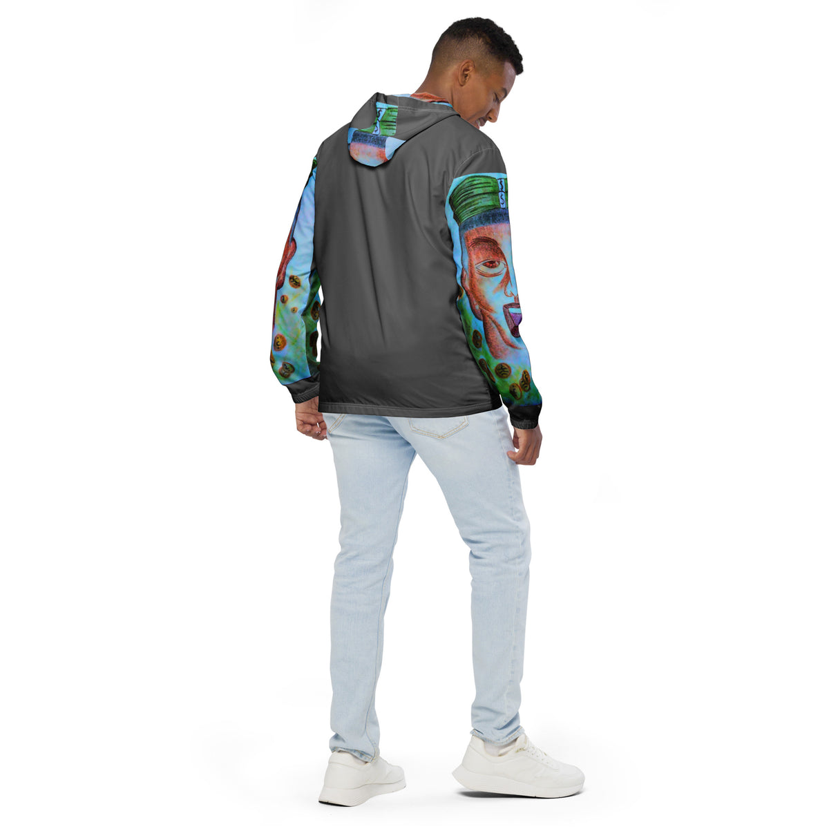 Dimvy Moneyman Men’s windbreaker