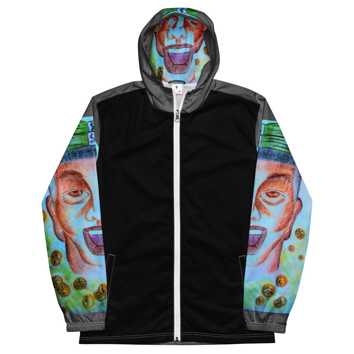 Dimvy Moneyman Men’s windbreaker