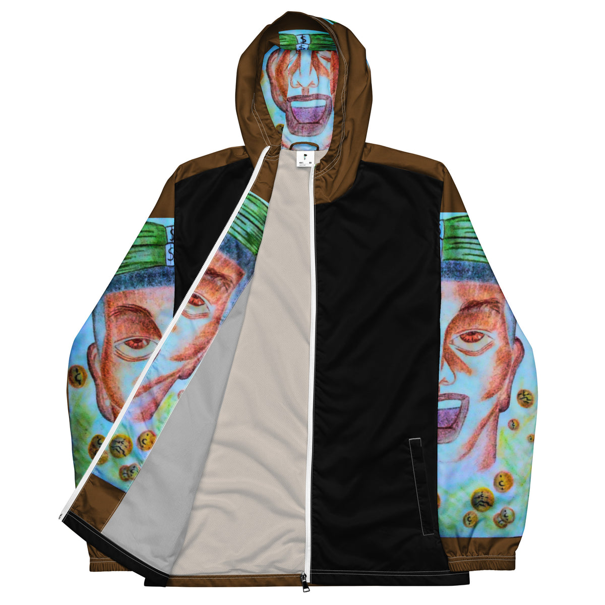 Dimvy Moneyman Men’s windbreaker