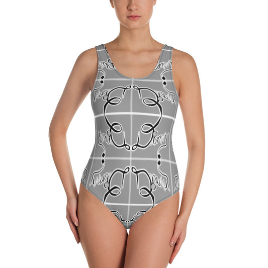 Dimvy Smoke n Mirrors One-Piece Swimsuit