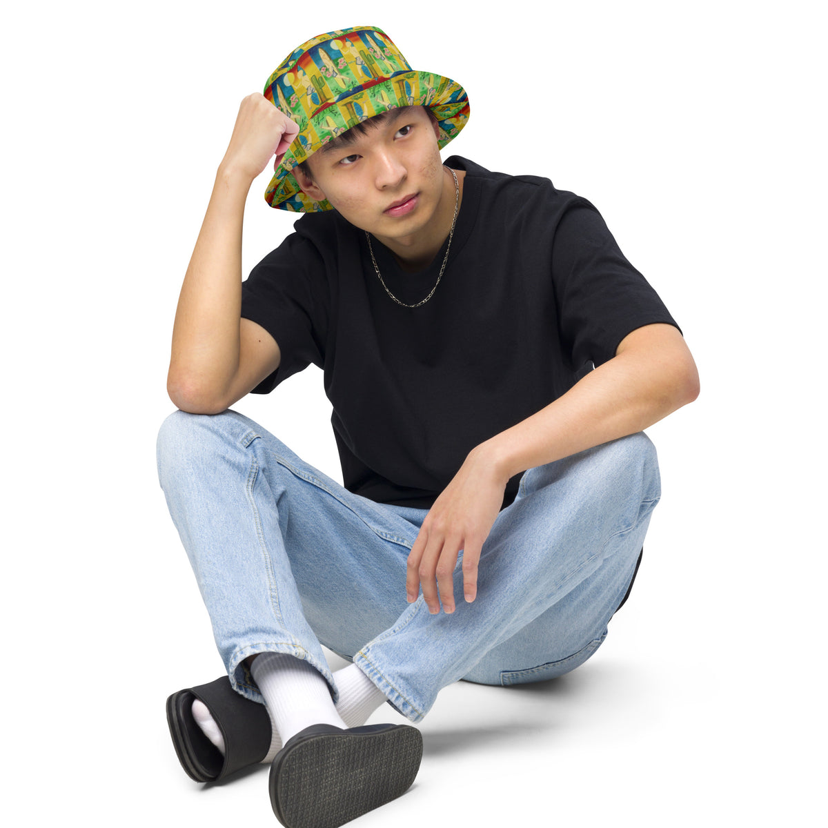 Dimvy Reversible bucket Surfside hat