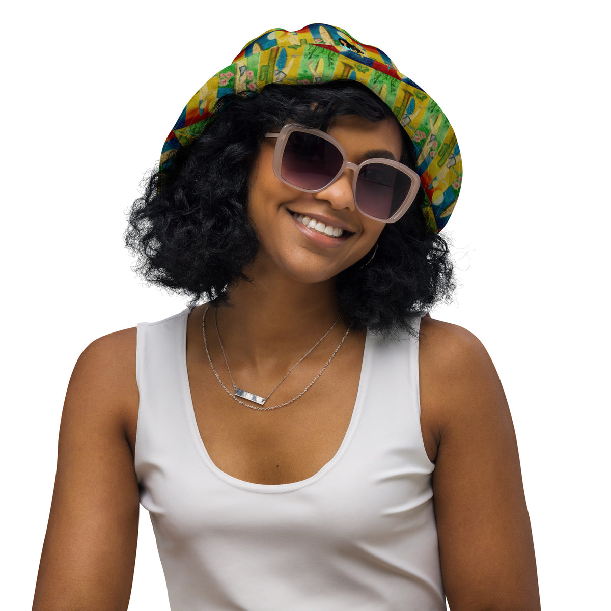 Dimvy Reversible bucket Surfside hat