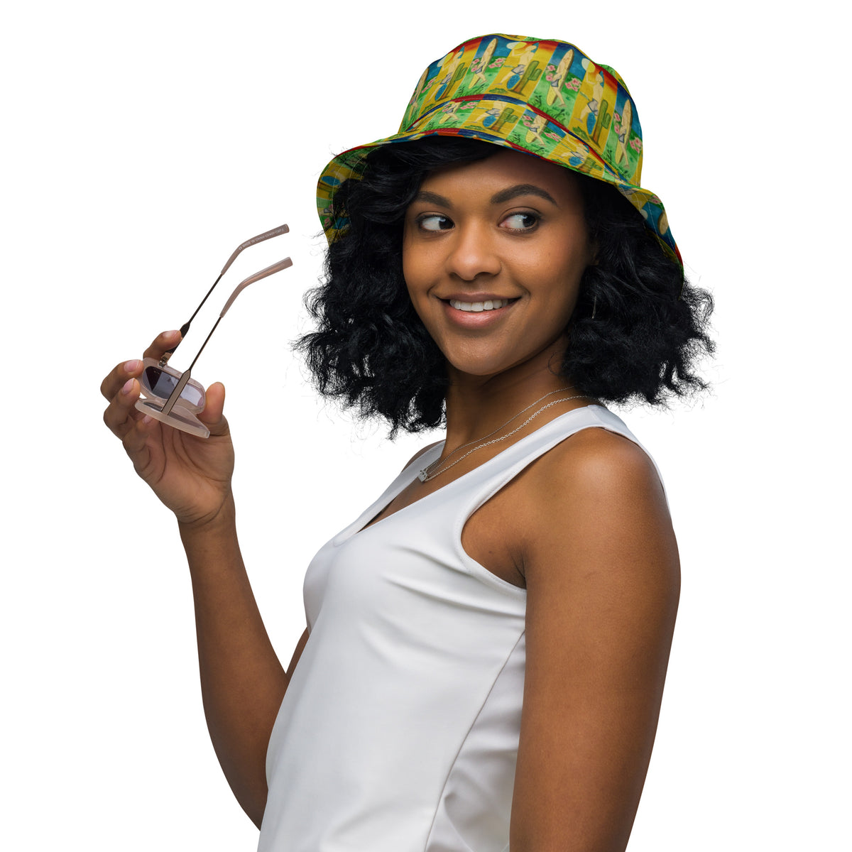 Dimvy Reversible bucket Surfside hat