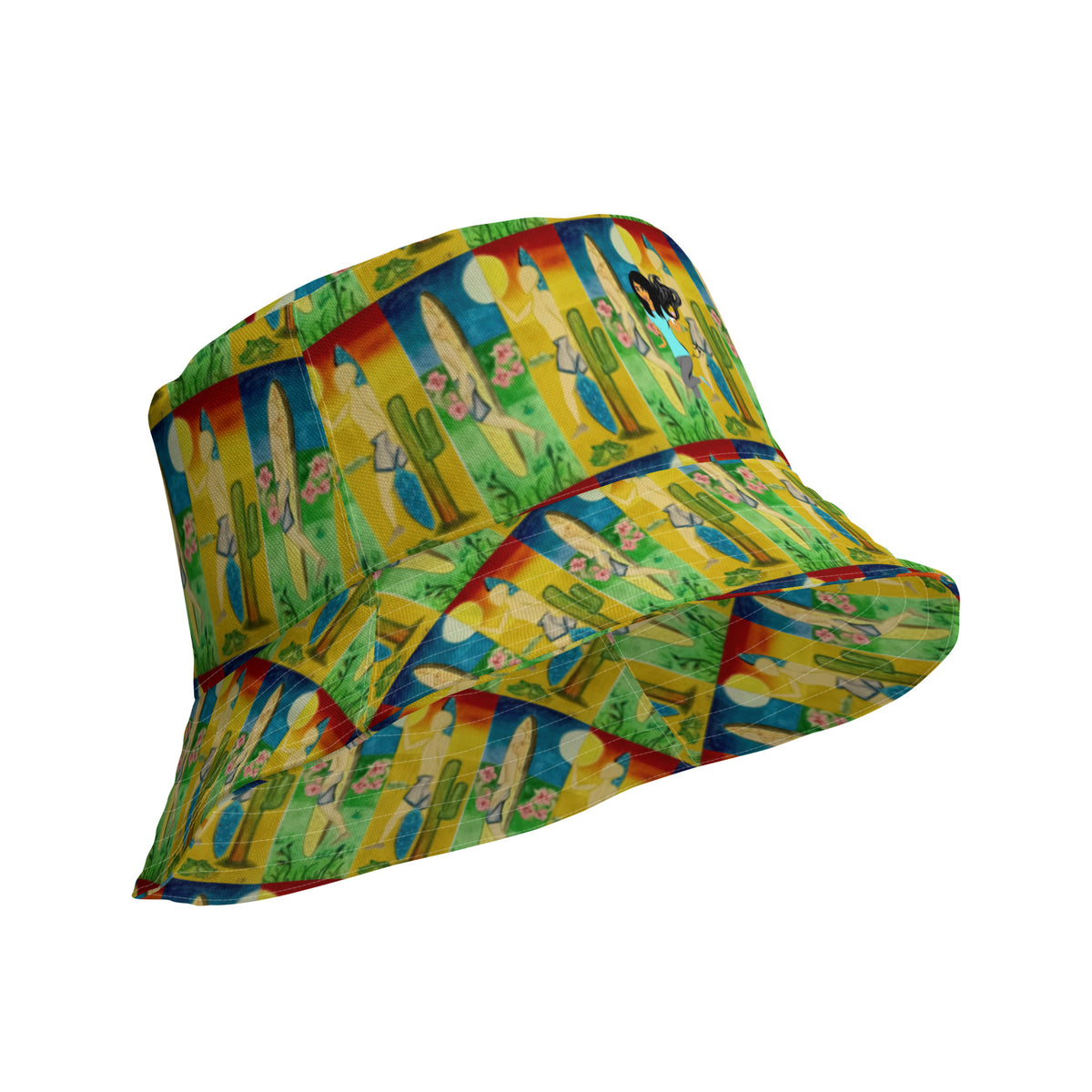 Dimvy Reversible bucket Surfside hat