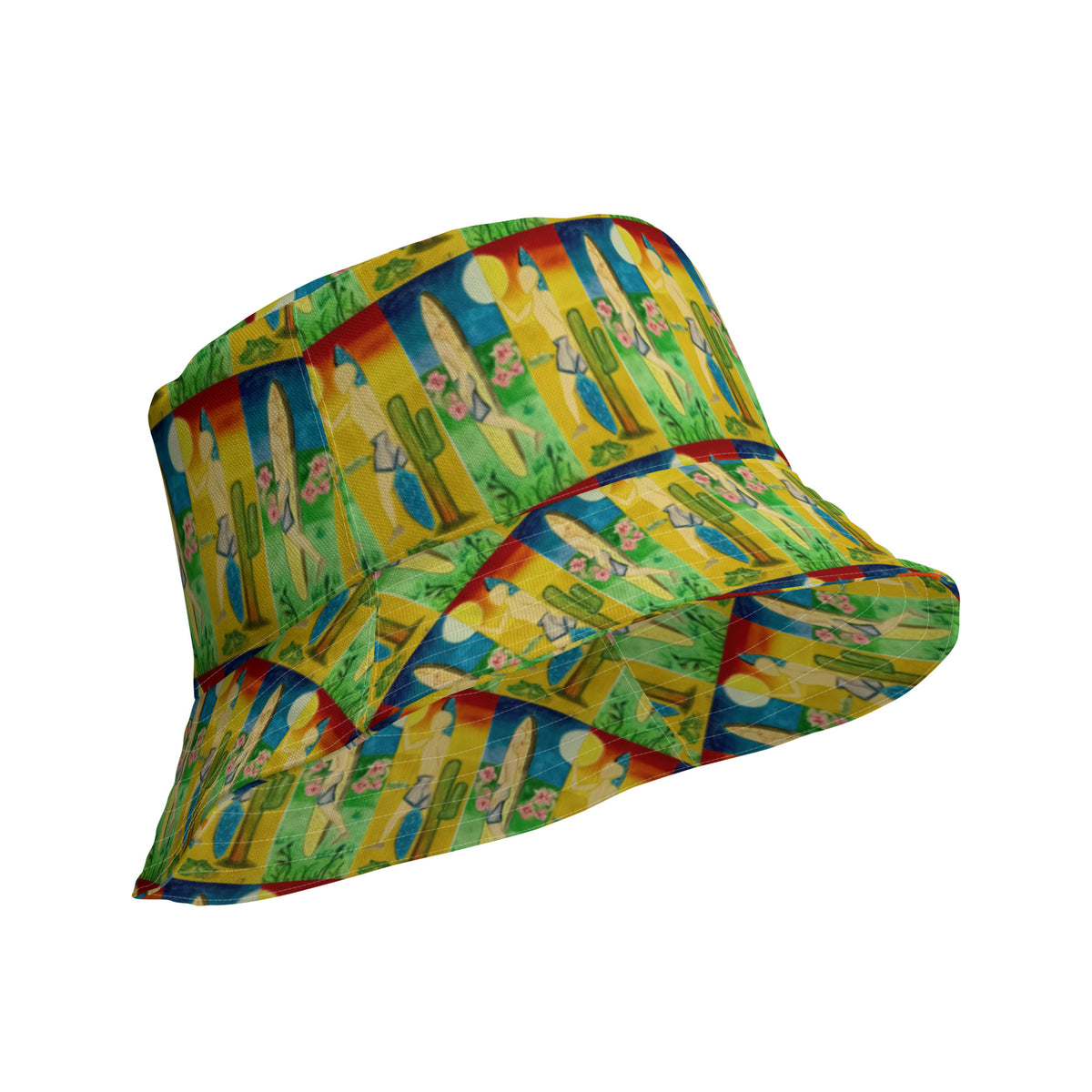 Dimvy Reversible bucket Surfside hat