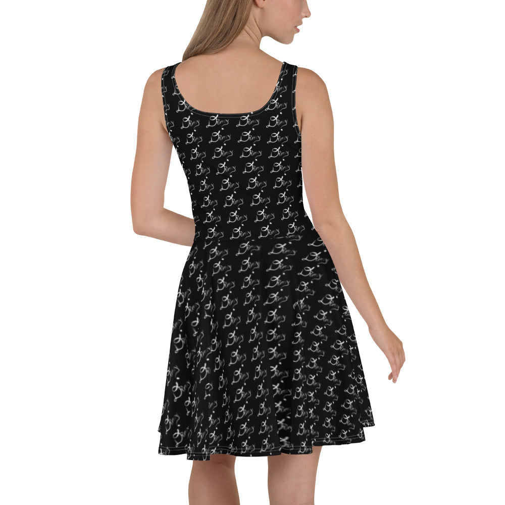 Dimvy Black Ice Skater Dress