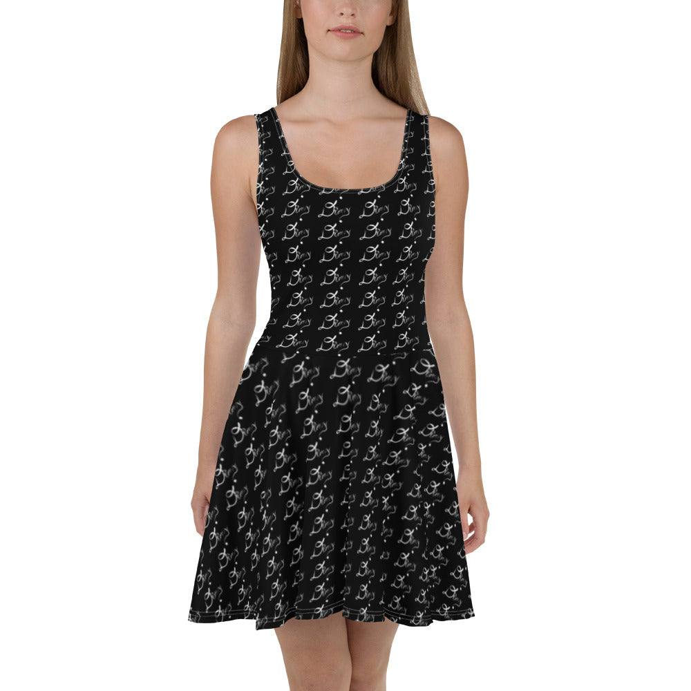 Dimvy Black Ice Skater Dress