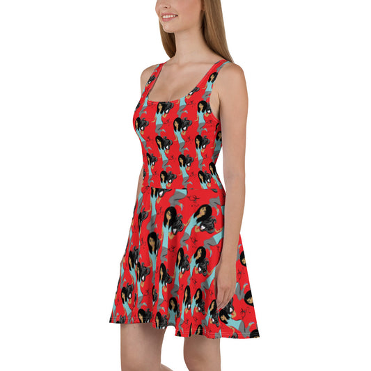 Dimvy Skater Dress