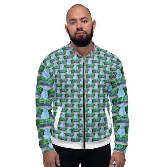 Dimvy MoneyMan Unisex Bomber Jacket