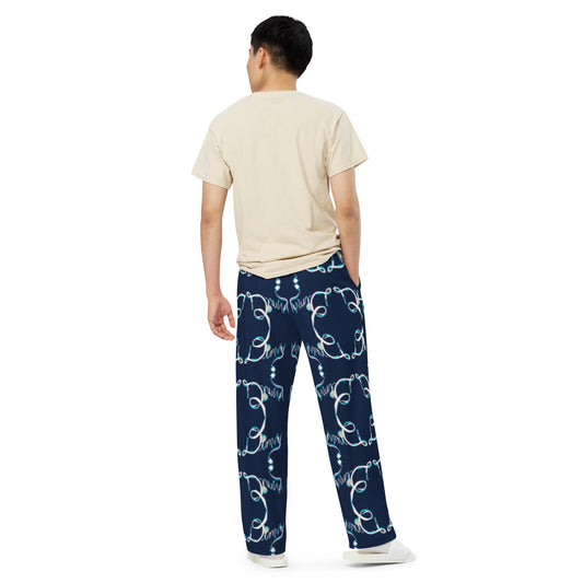 Dimvy unisex wide-leg pants