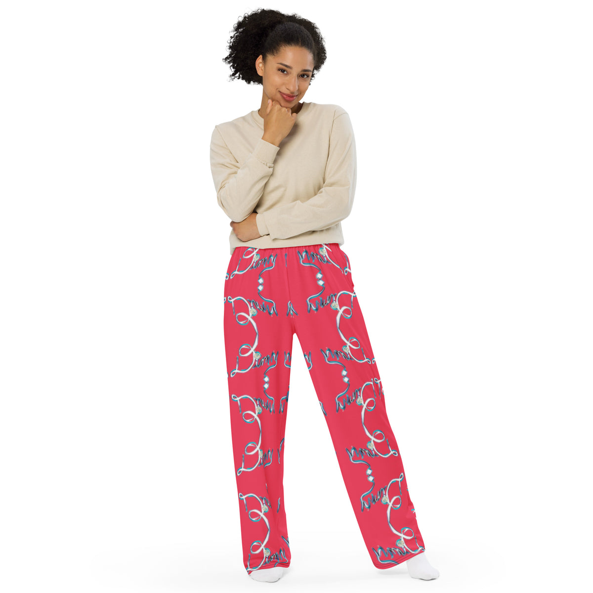 Dimvy unisex wide-leg pants