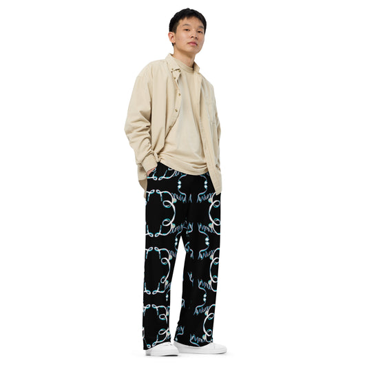 Dimvy unisex wide-leg pants