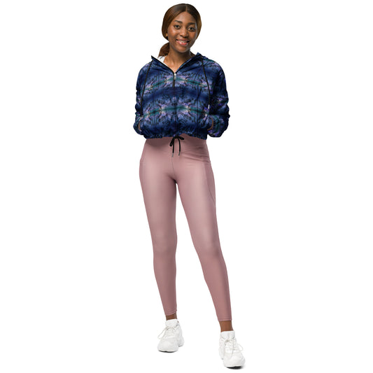 Dimvy Women’s cropped windbreaker