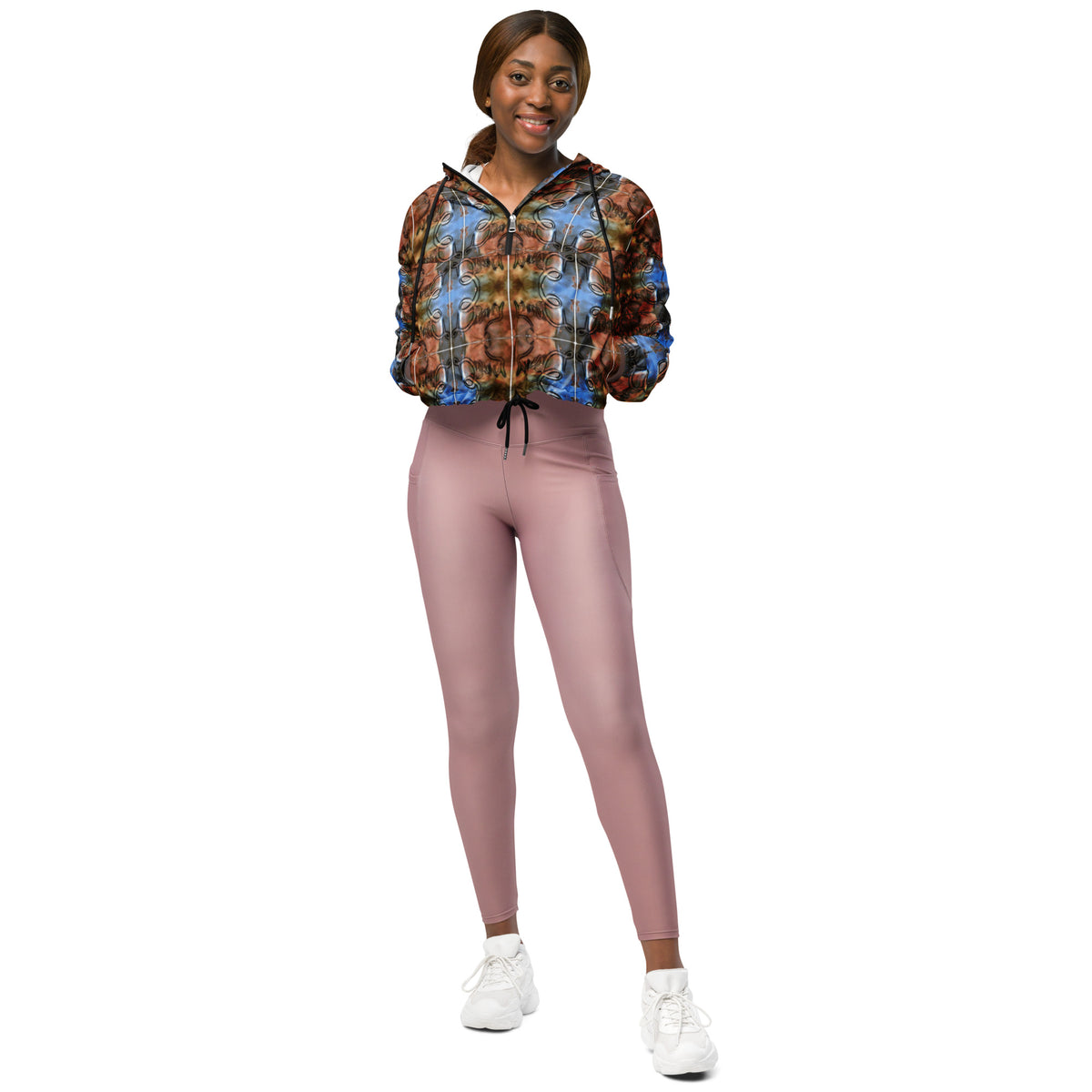 Dimvy Women’s cropped windbreaker