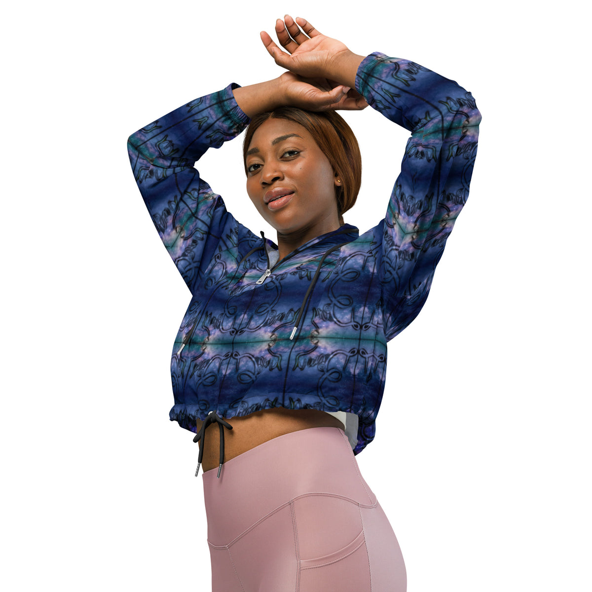 Dimvy Women’s cropped windbreaker