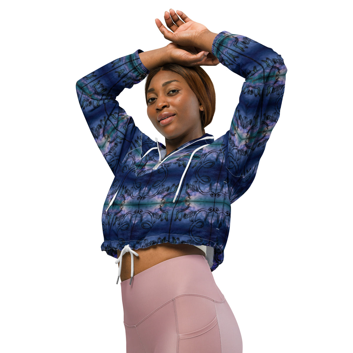 Dimvy Women’s cropped windbreaker