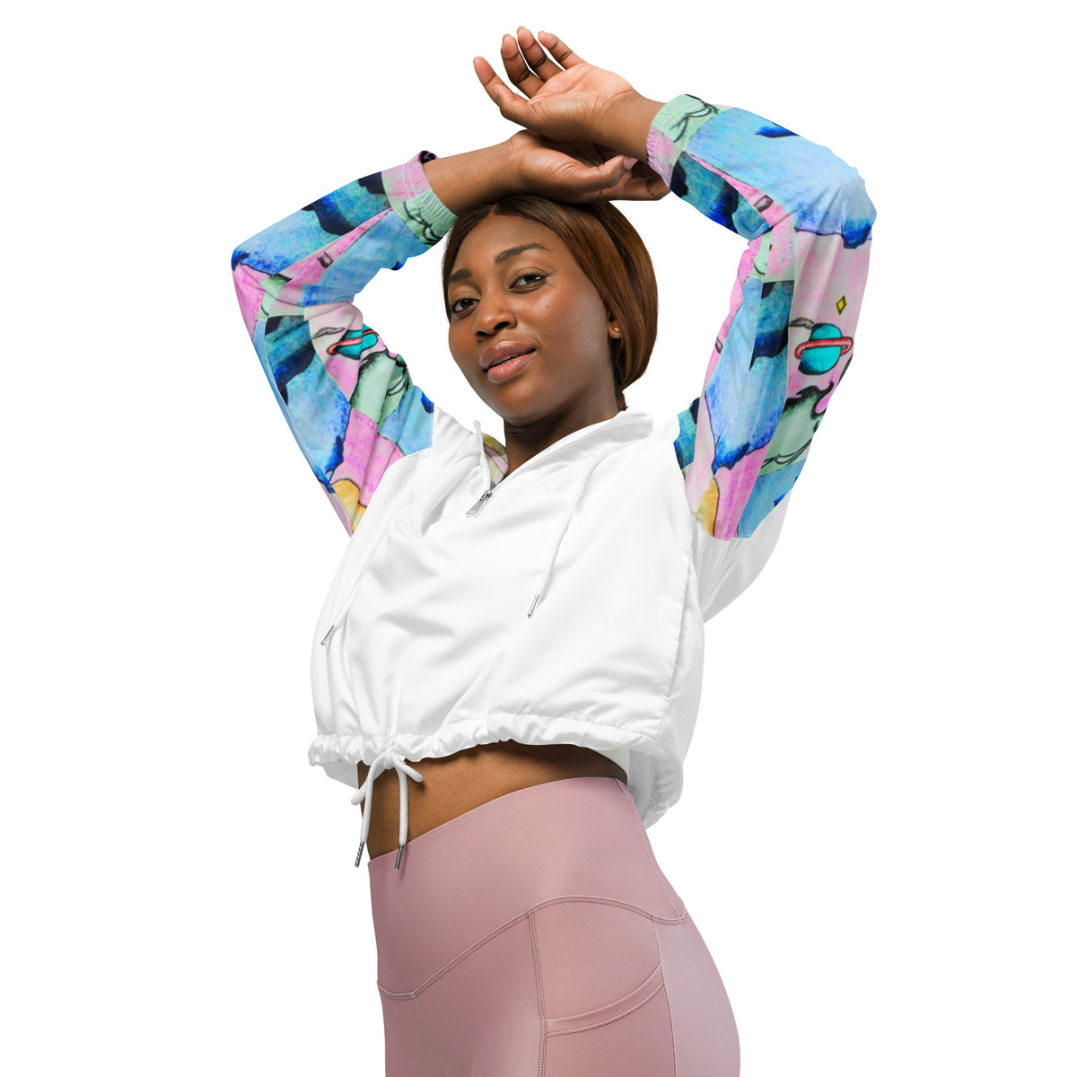 Dimvy Think High Women’s cropped windbreaker