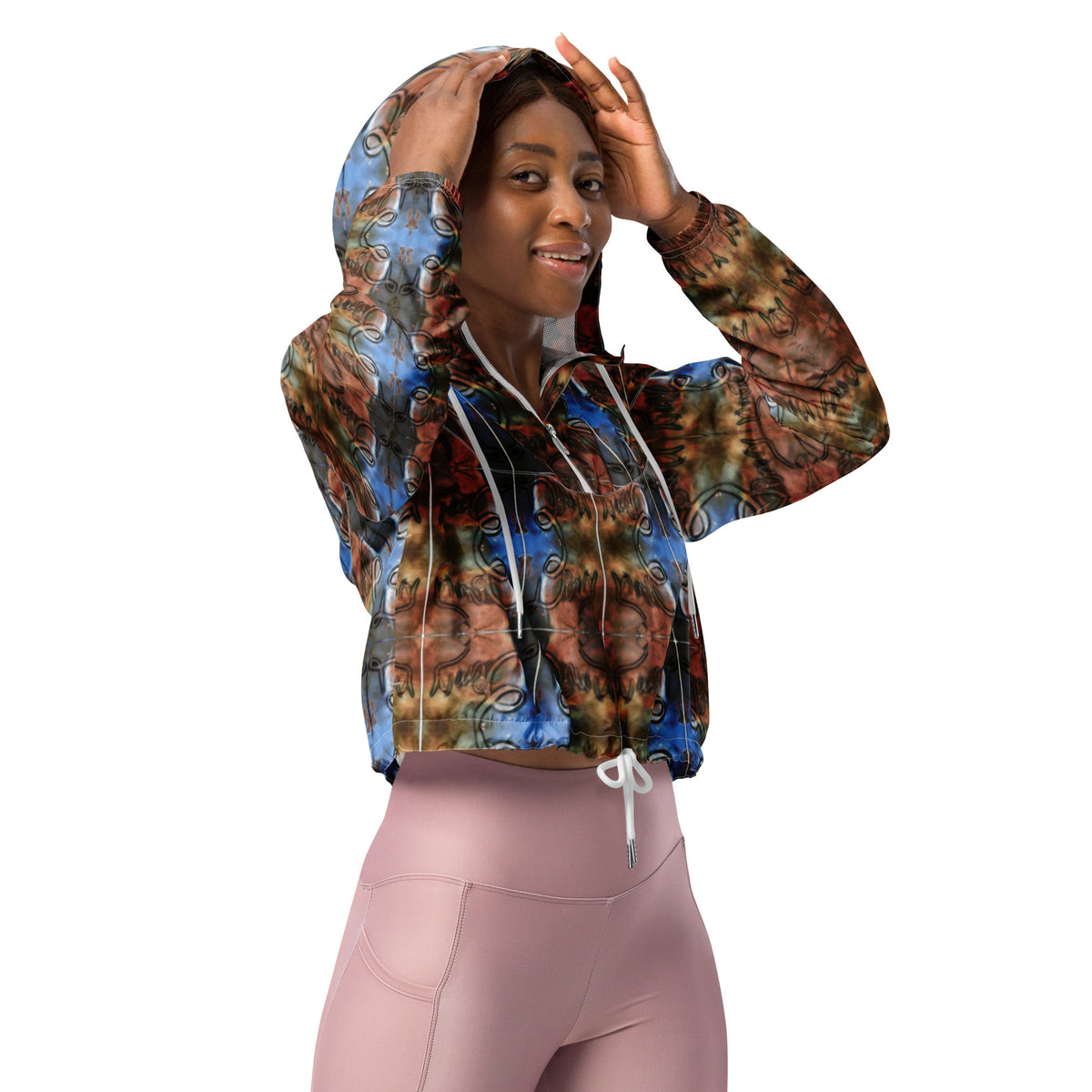 Dimvy Women’s cropped windbreaker